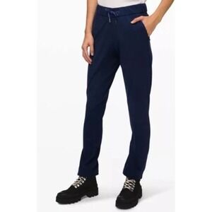 Lululemon Dark Navy Synch Waist Casual Pants Women Size 0